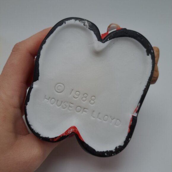 Christmas Around the World House of Lloyd Boots Bears Candy Canes Planter 1988 - Picture 11 of 11